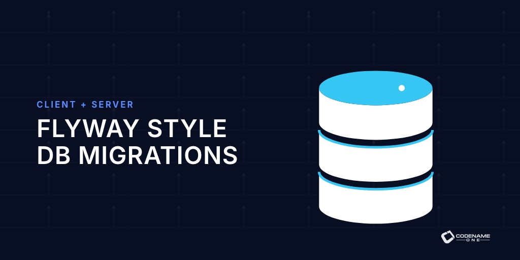 Update DB Schema in Production with Flyway like Syntax